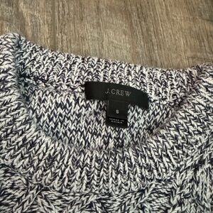 J. Crew Monochrome Knit Pullover